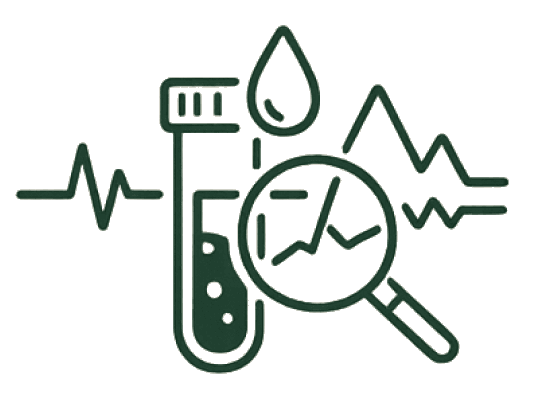 Generic blood panels illustration